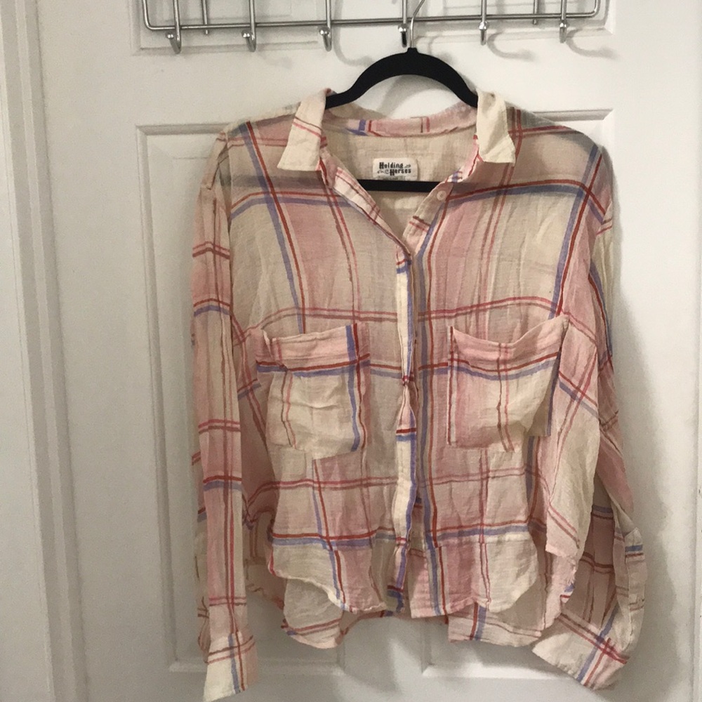 Anthro Holding horses  size medium